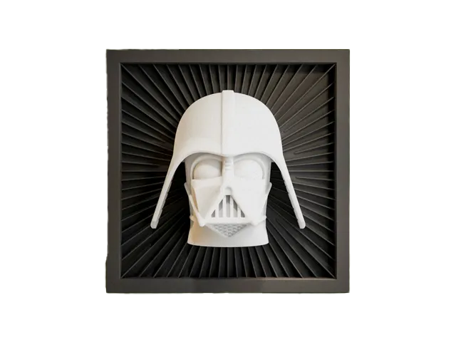 Darth Vader - Star Wars 3D-Wallart- 3D Printed