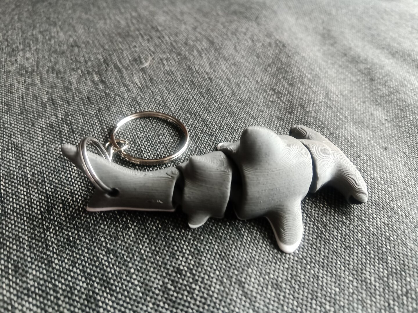 Hammerhead Shark (2-white bottom) - 3D Printed