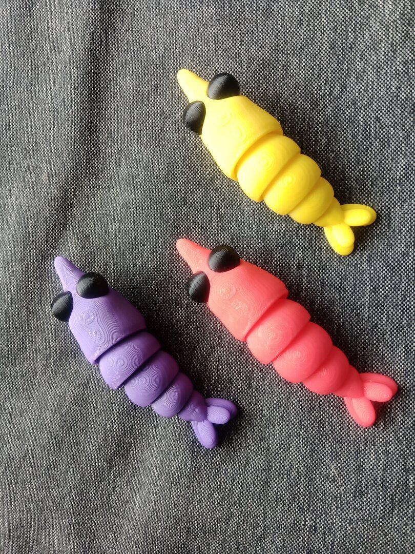 Shrimp - 3D Printed