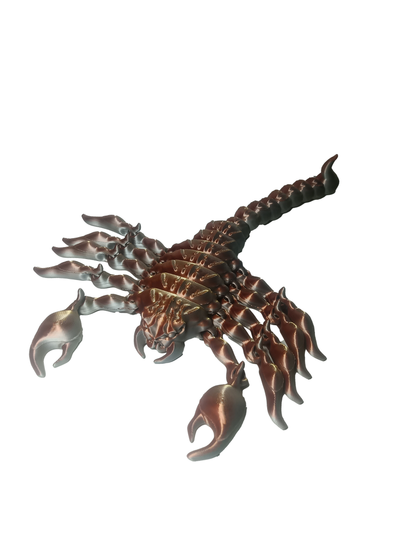 Scorpion (gold & silver) - 3D Printed