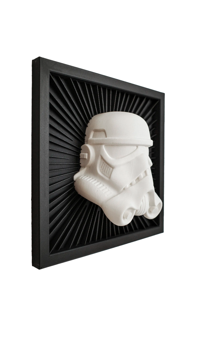 Stormtrooper - Star Wars 3D-Wallart- 3D Printed