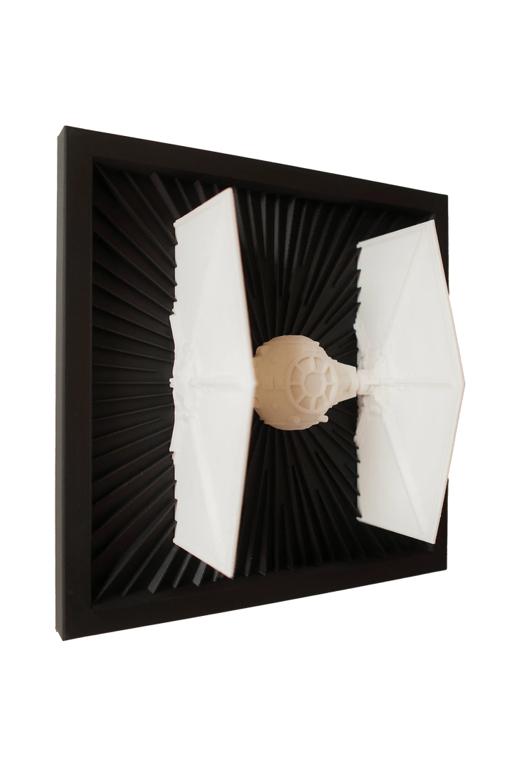 TIE Fighter Wall Art – Star Wars- 3D Printed