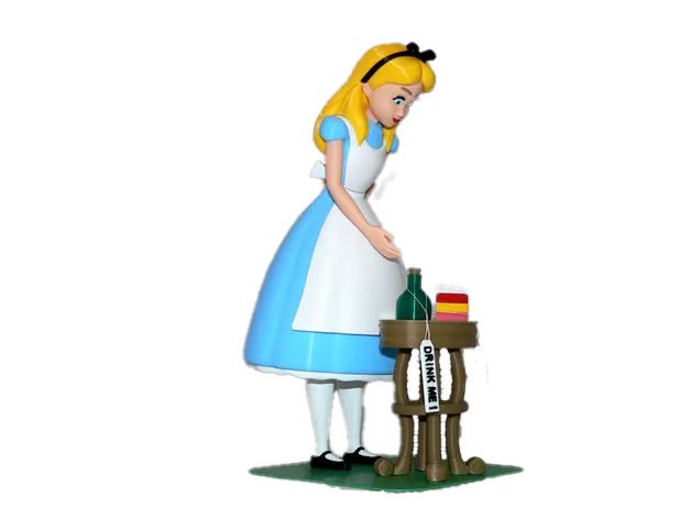 Alice in wanderland - 3D printed