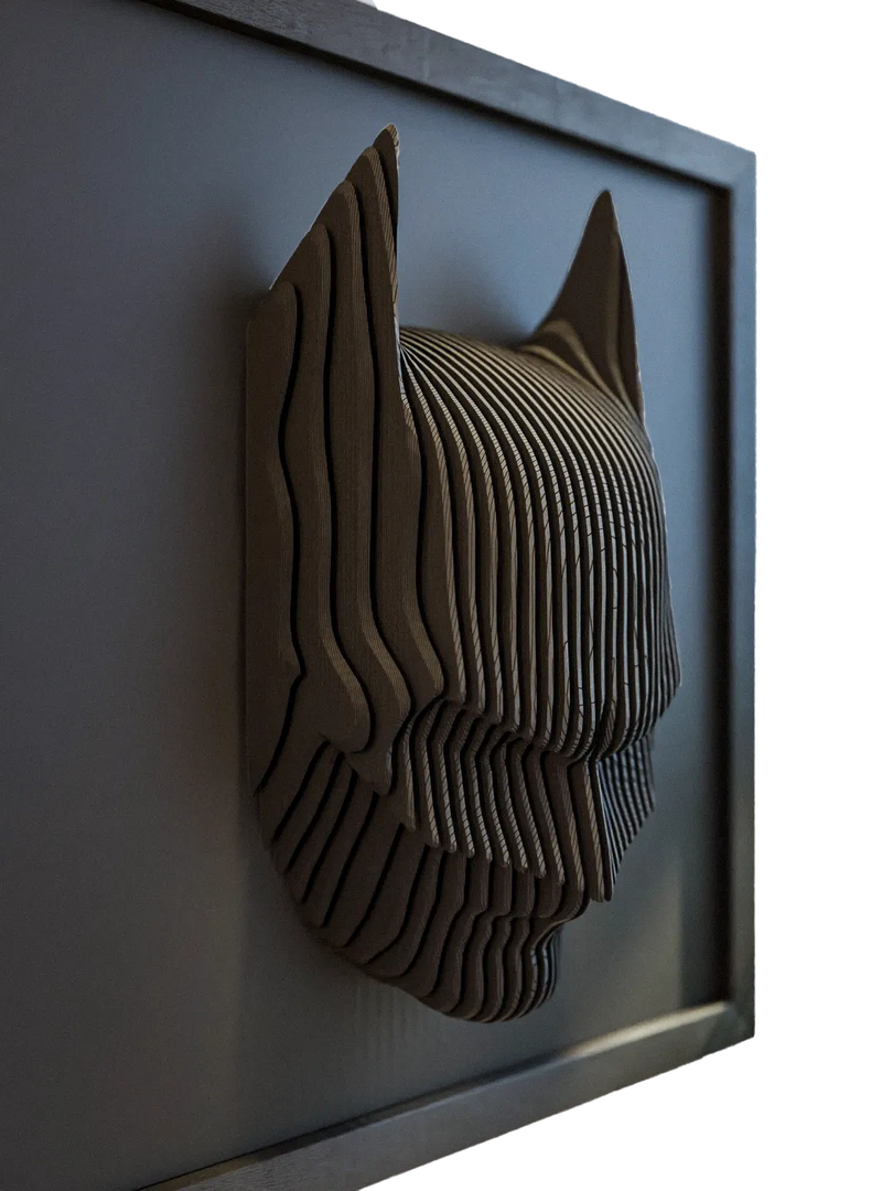 Batman Layered Wall Art- 3D Printed