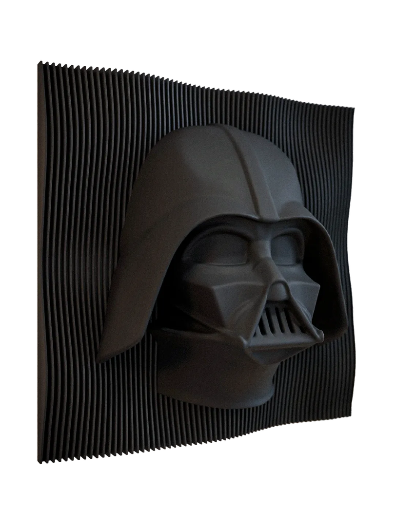 Darth Vader 3D Layered Wall Art- 3D Printed