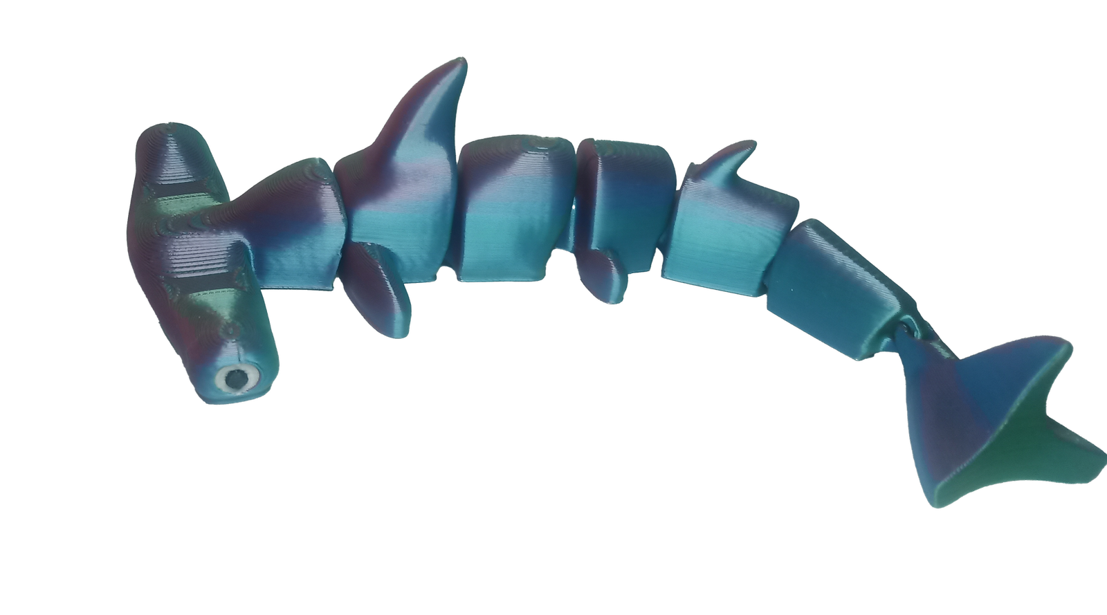 Hammerhead Shark (Tri-colour) - 3D Printed