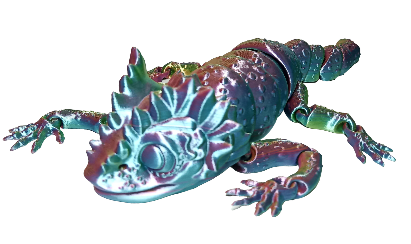 (Puppy-dog) Eyed Lizard (Tri-colour) - 3D Printed