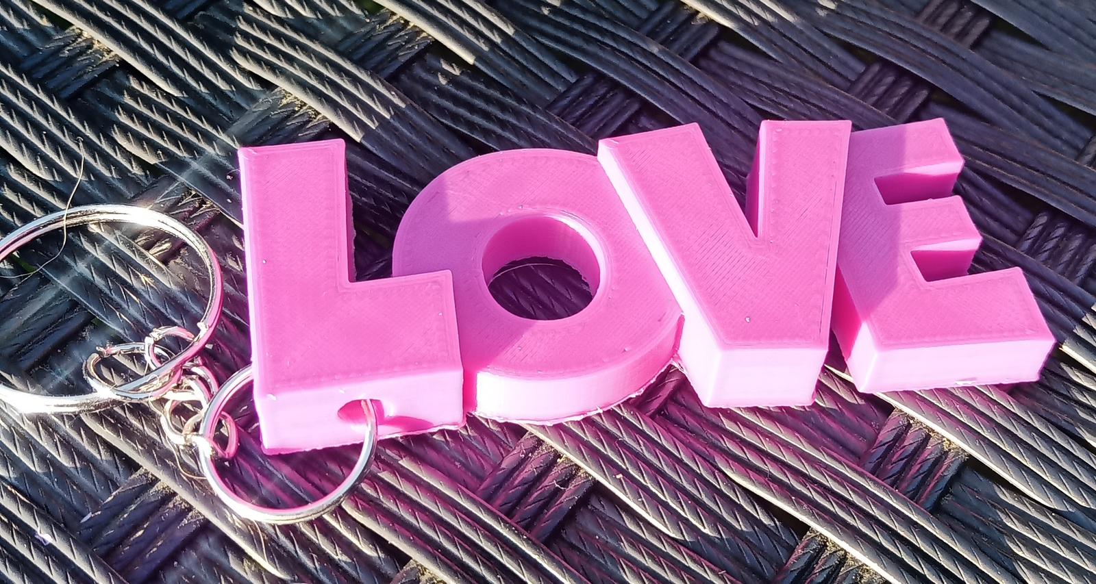 Love (pink/red/tri colour) - 3D Printed